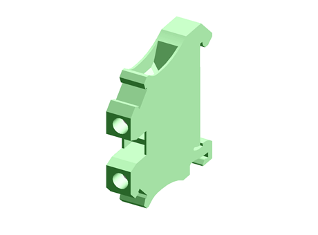 Feed-through terminal block