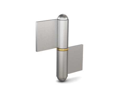Flag hinge with washer - 62 x 62 mm