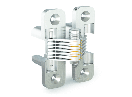 Concealed hinge with friction - 180° opening
