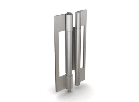 Concealed hinge with removable pin - 180° opening