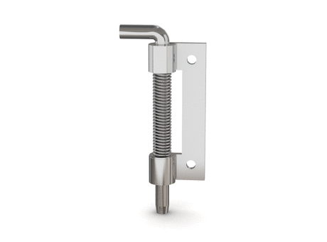 Concealed springloaded pin hinges A