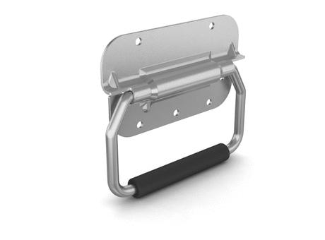 Spring loaded handle 130 mm - load 54 kg