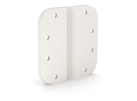 Plastic hinges 88.9 mm and 101.6 mm long