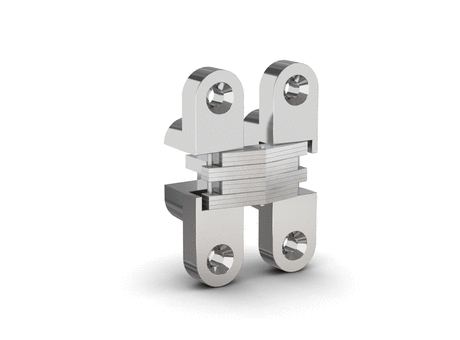 Multi link concealed hinges - 180° opening