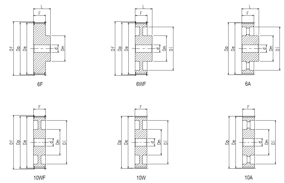 Dimensioned drawing