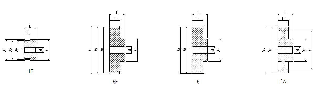 Dimensioned drawing