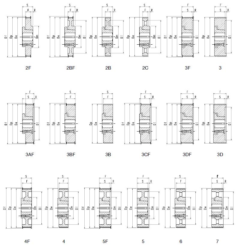 Dimensioned drawing