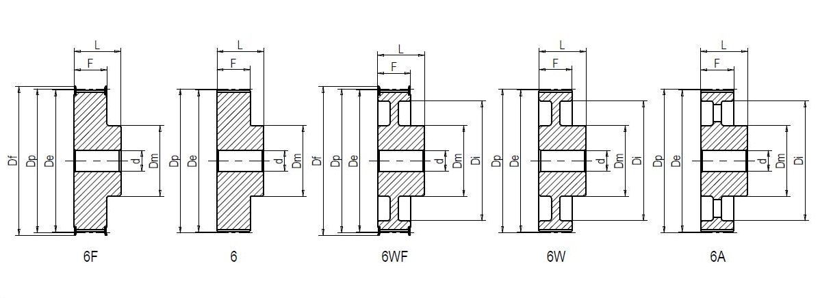 Dimensioned drawing