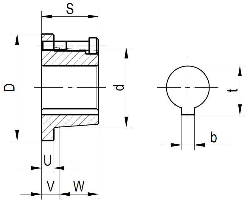 Dimensioned drawing