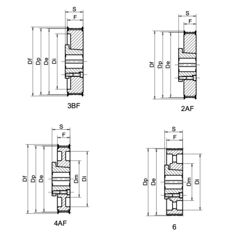 Dimensioned drawing