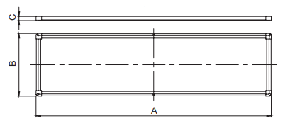 Qlight - Free CAD models - ULEF Series - Fluorescent LED Lights for ...