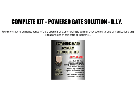 Gate Motors & Accessories