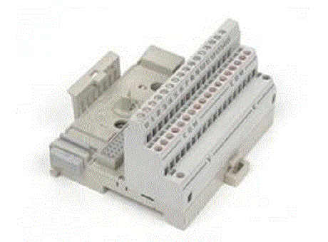 FLEX I/O Terminal block base 2 rows