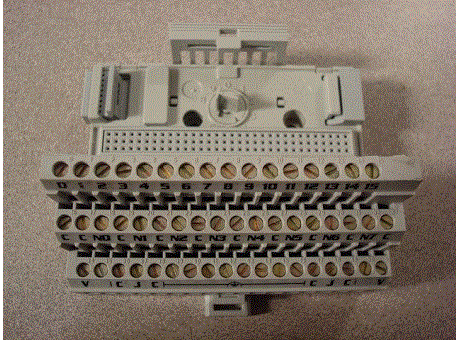 FLEX I/O Terminal base, 3 wire for temperature module, cage clamp