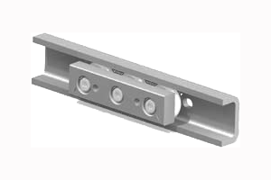 Compensating bearing rails - Rail UEX / UES