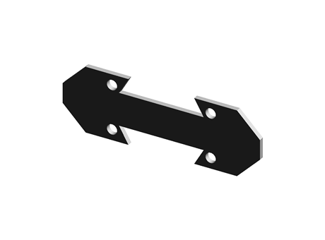 Alluminium alloy end cap