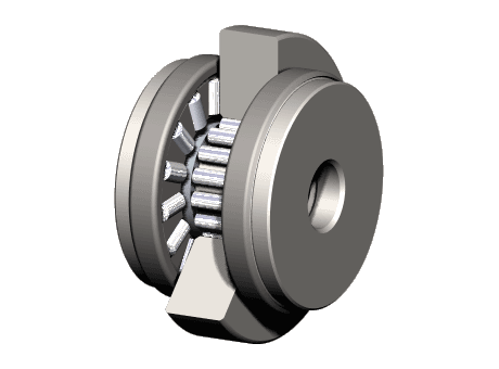 AXNB Precision combined bearing with adjustable axial preload