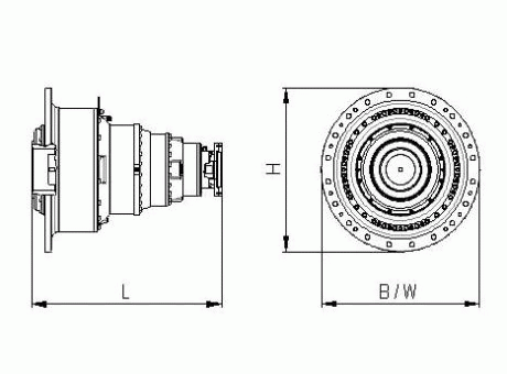 Rollstar AG Maschinenfabrik CAD Planetary Gearbox TraceParts rollstar-ag-maschinenfabrik-cad-planetary-gearbox-traceparts