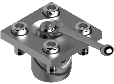 2/2-way ball valves for manifold insertion as cartridge type, DN6 - 50