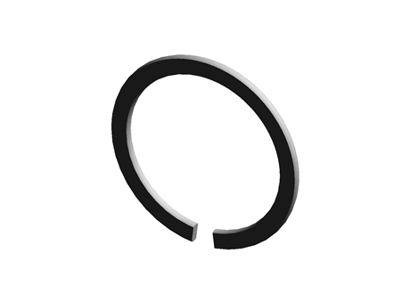 Snap Ring. External, Metric - SR Series