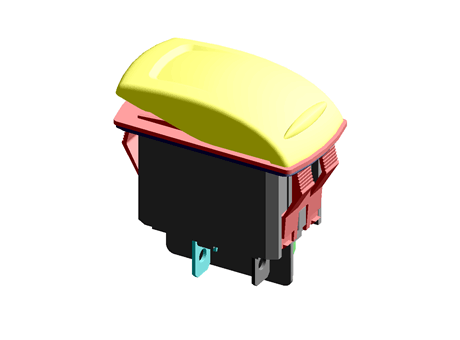DP on-off rocker switch,10A
