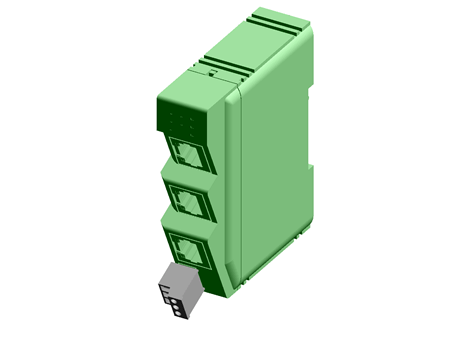 Industrial Switching Hub , 3 Ports