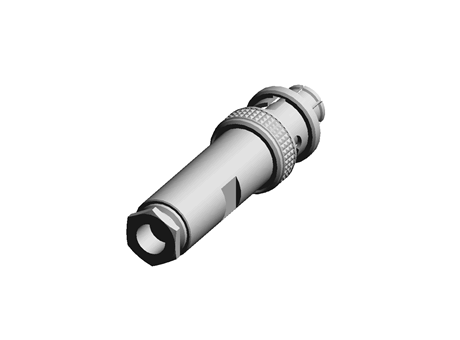 NiPt BNC straight clamp plg-RG55/58cable