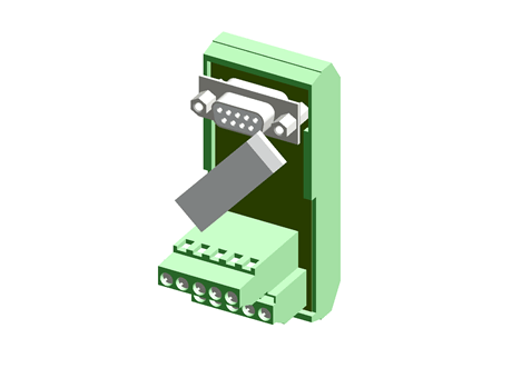 Module D'interface Varioface RS Americas - Free CAD models - Conn Interface Module Varioface ...