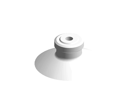 Mark-free Flat Vacuum Pad 32mm pad dia
