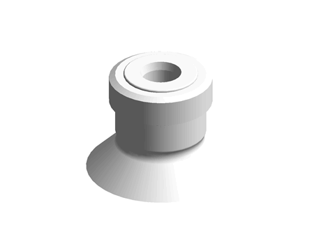 Mark-free Flat Vacuum Pad 16mm pad dia