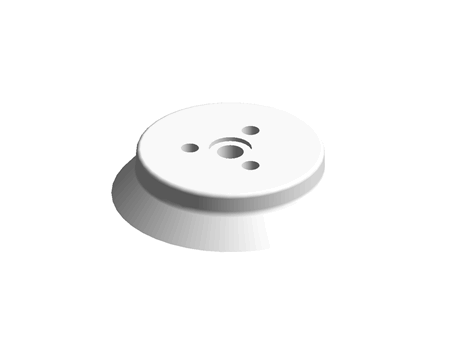 Mark-free H.Duty Vacuum Pad 50mm,Hal.NBR
