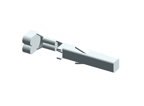 .165 mini fit crimp terminal female 18-24 awg, 5556 Series