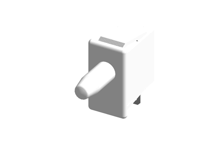10 A Switch 125 250 277 VAC Snap-InPanel Mount 15 Oz. 1 in. DM Series