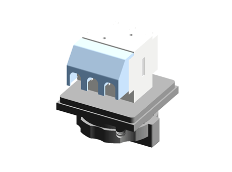 RS Americas - Free CAD models - Main control switch 3-pole IU=63, P/AC ...