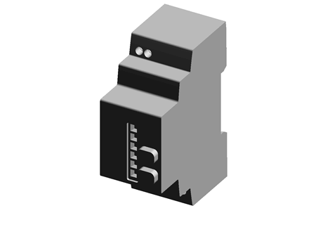 Configurable receiver, 2 relays, 2 buttons, 6 indicating LEDs, monostable,bistable, 24..240  V AC/DC