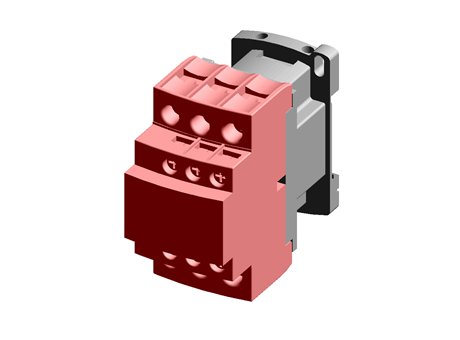 RS Americas - Free CAD models - LC1D326B7 - IEC contactor, TeSys Deca ...