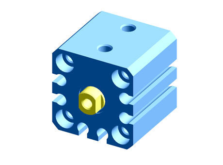 Cqs Rim RS Americas - Free CAD models - Compact Cylinder, CQS 16mm/5mm - TraceParts