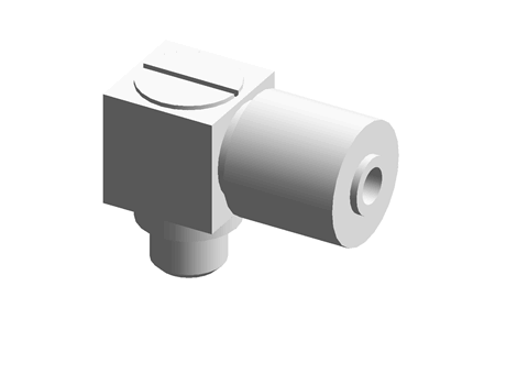 M5 miniature hose elbow fitting,6mm