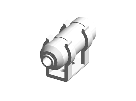 8 mm Inline Vacuum Filter, 50 l/min