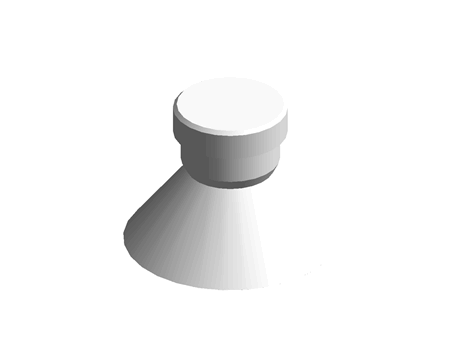 NBR deep pad for suction cup,25mm dia