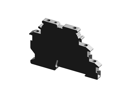 DIN rail optocoupler, 5Vdc in/24Vdc out