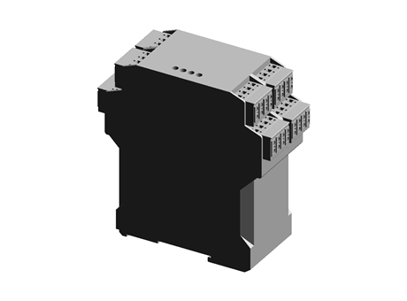 1 or 2-channel safety relay 3 N/O 1 N/C