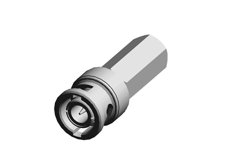 Connector; 50 Ohms; Straight; Coaxial