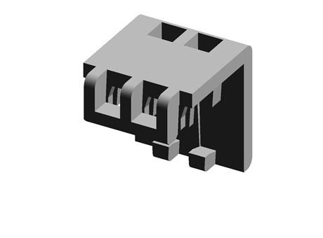 3w IDC closed end strain relief cover
