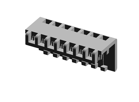 8w IDC closed end strain relief cover