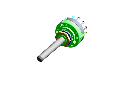 1P 12 way BBM midget wafer rotary switch