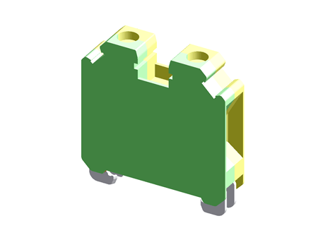 RS Americas - Free CAD models - Non-Fused DIN Rail Terminal 3215915 ...