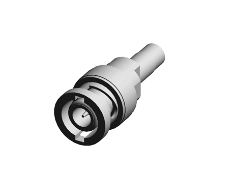 Connector,Crimp,50Ohms,Straight,Coaxial