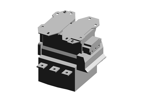 RS Group - Free CAD models - Schneider Electric 3 Pole Contactor - 500 ...