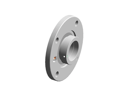 Four Bolt Flanged housed unit, ID 60mm